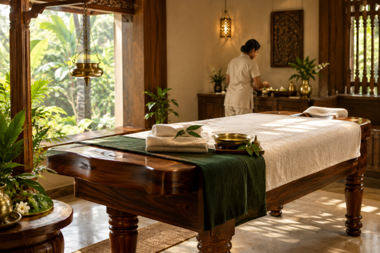 Serene Ayurvedic Spa Retreat